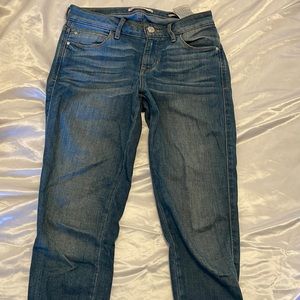 Guess light blue skinny jeans